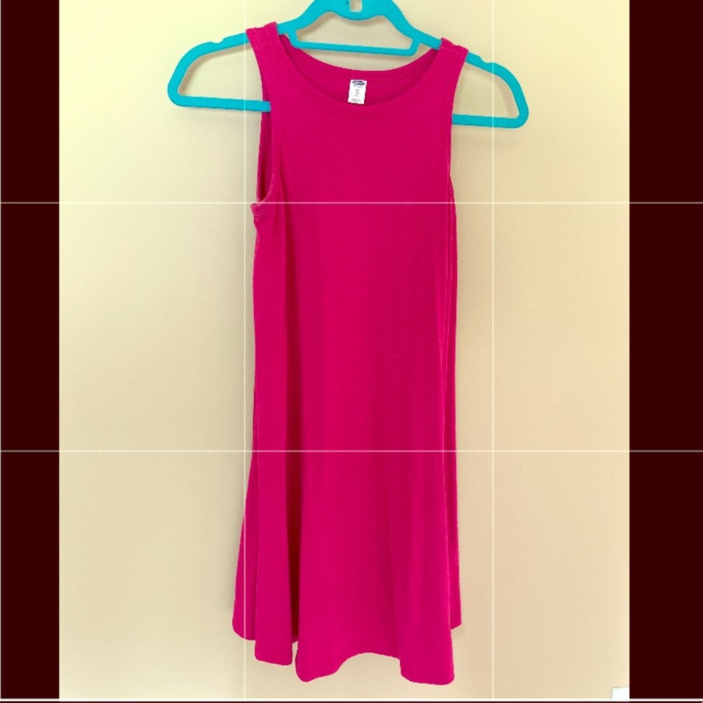 Old Navy Sleeveless Pink Swing Dress